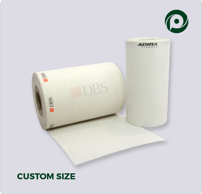 Custom Printed Register Roll / Thermal Paper Papergo