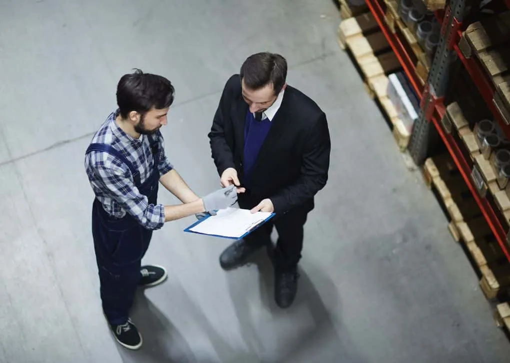 Ilustrasi terima barang