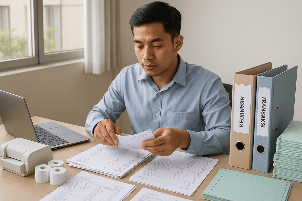 Staf administrasi produktif