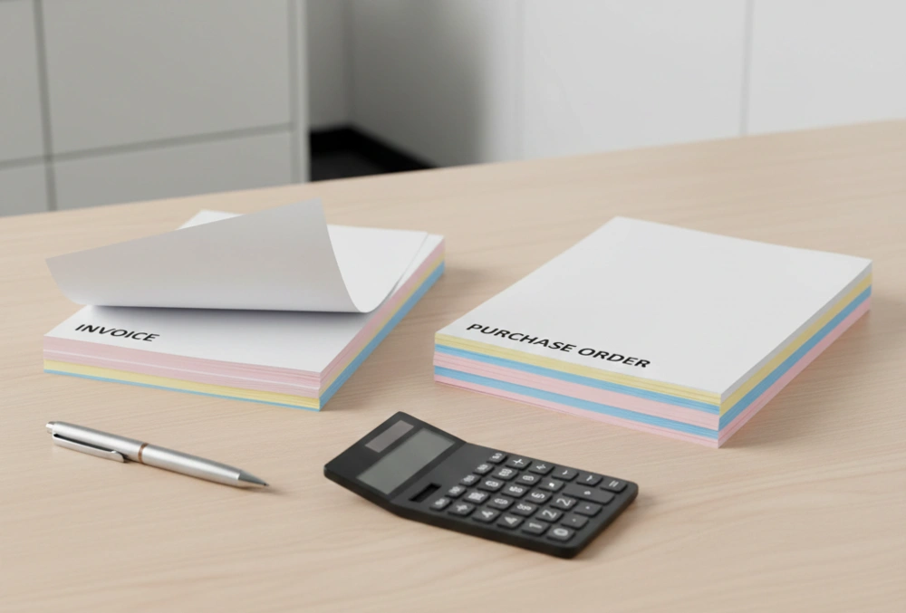 Kertas tembus untuk transaksi