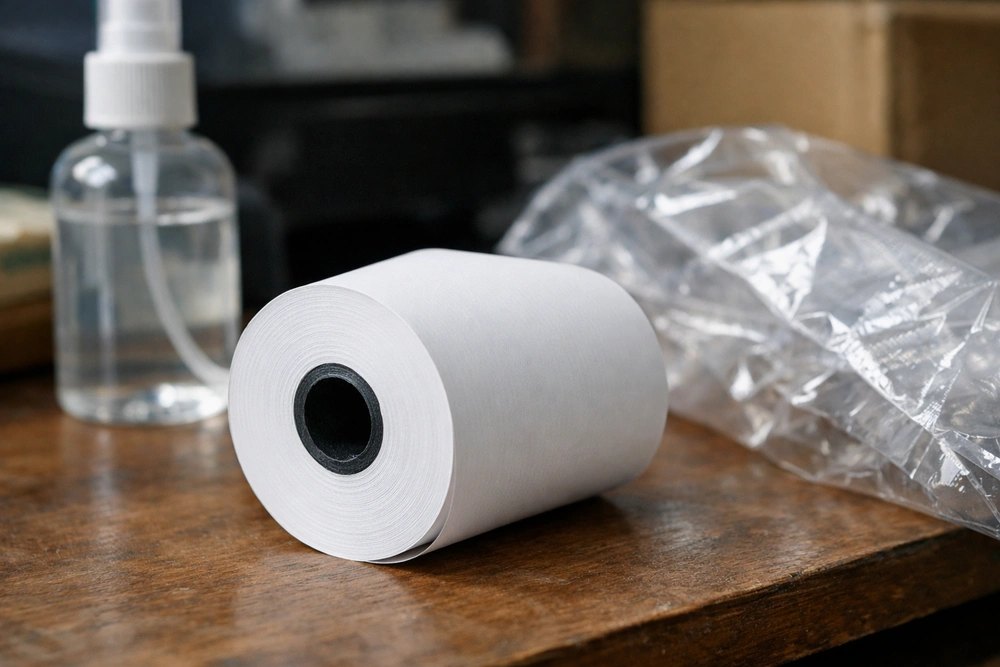 Kertas thermal dan plastik