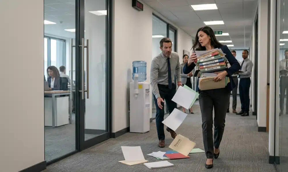 Dokumen yang berantakan